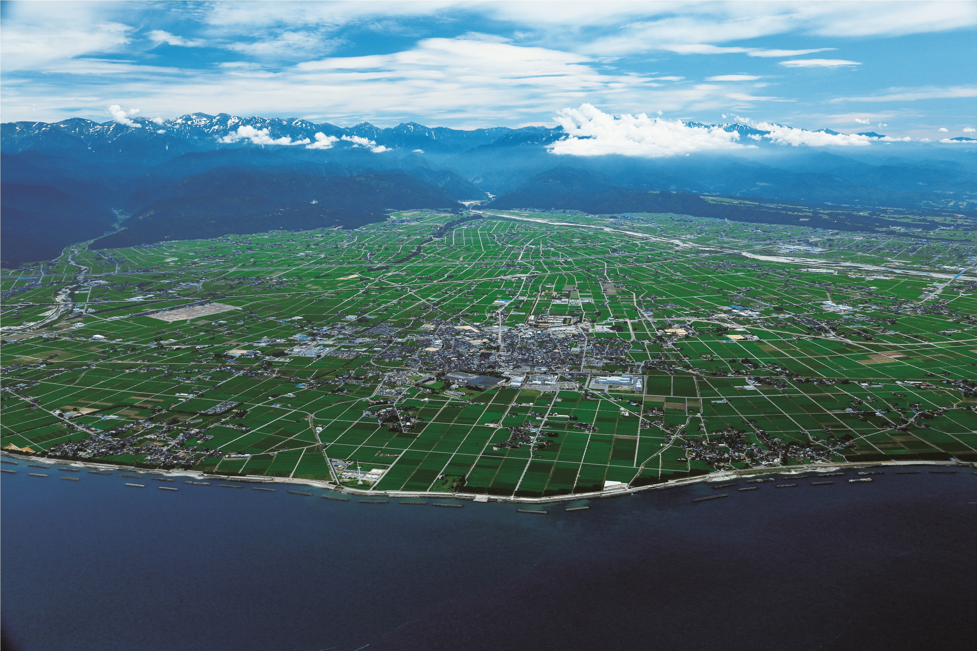 下新川郡入善町