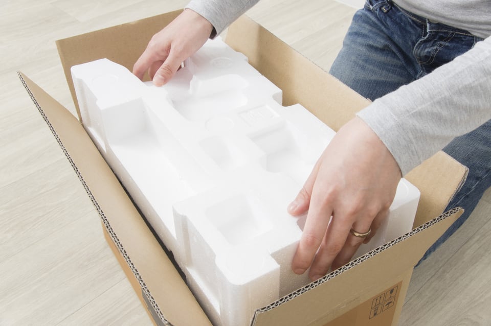 発泡スチロールとしても利用されるスチレン