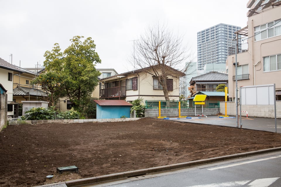 借地借家法に基づいて貸し出す整地された土地