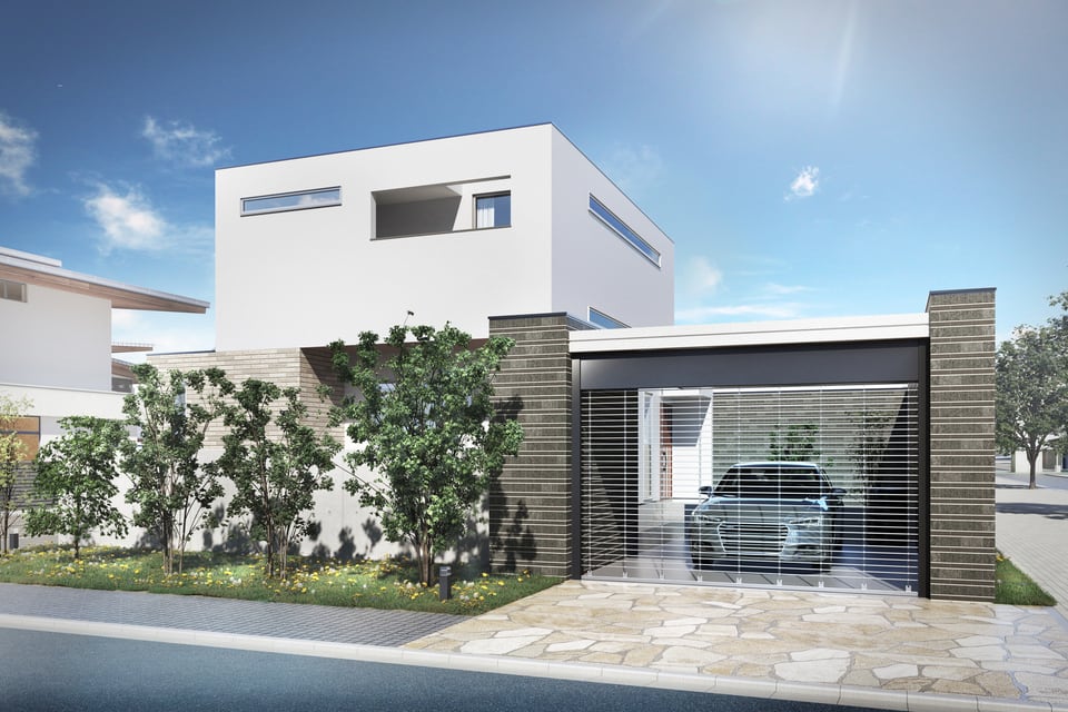 単体規定により良好な環境が守られた住宅