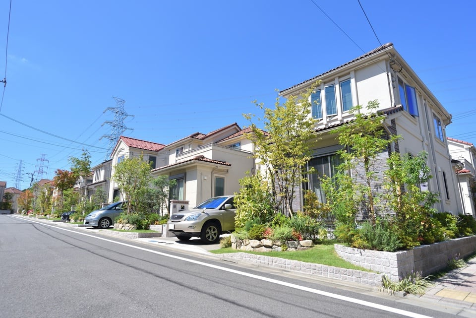 法定地上権が守られた住宅群