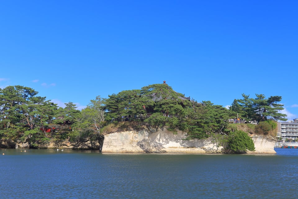 自然公園法対象の宮城県・松島五大堂