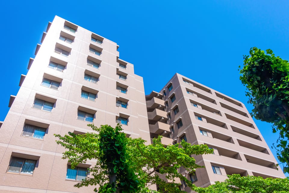 管理人による巡回管理が行なわれているマンション