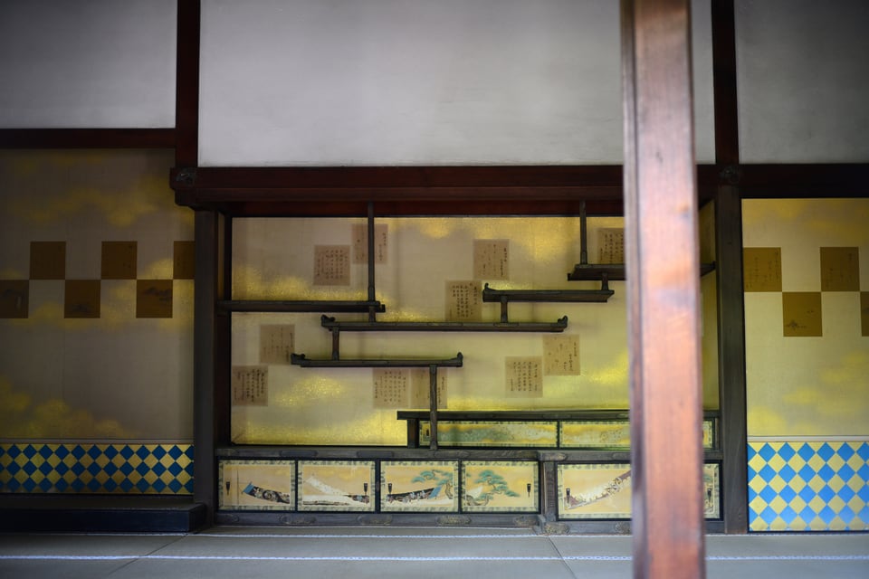 江戸時代の日本家屋によく見られる違い棚