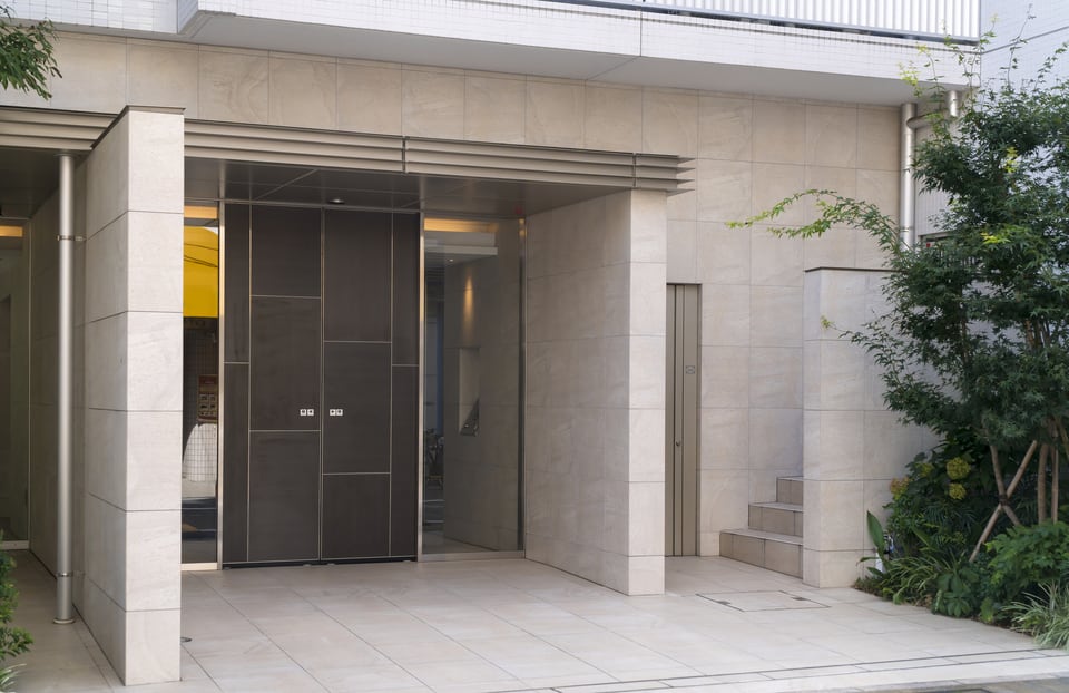 防犯優良マンション認定制度認定マンションのエントランス