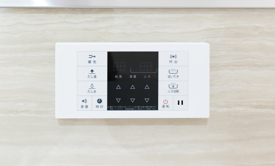 操作がしやすいオートバスのコントロールパネル