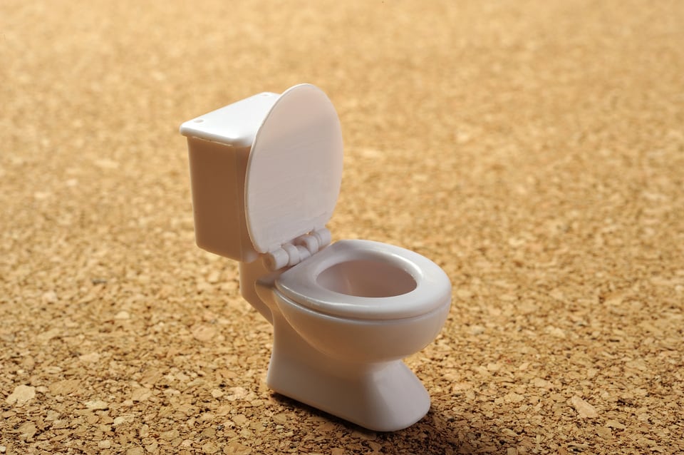 水洗式に近い感覚で使用できる簡易水洗トイレ
