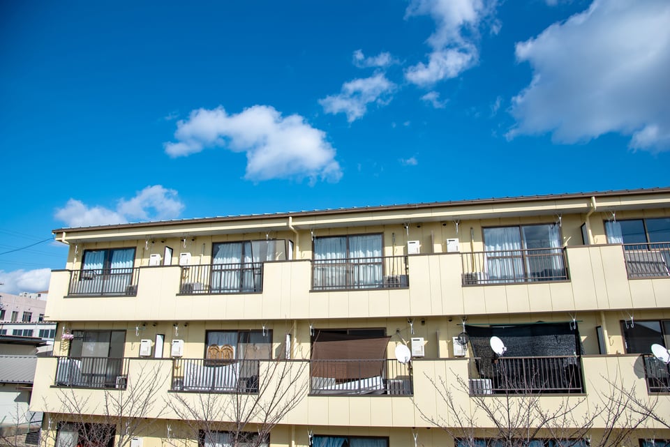 セーフティネット住宅制度の対象となる賃貸アパートの外観