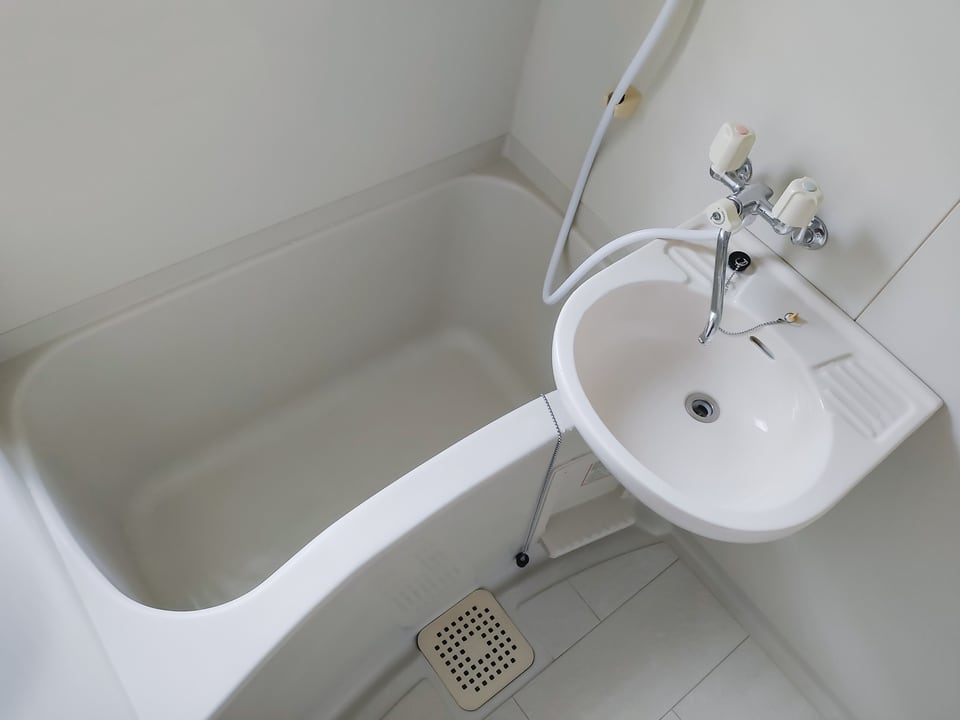 バストイレ別になっているユニットバス