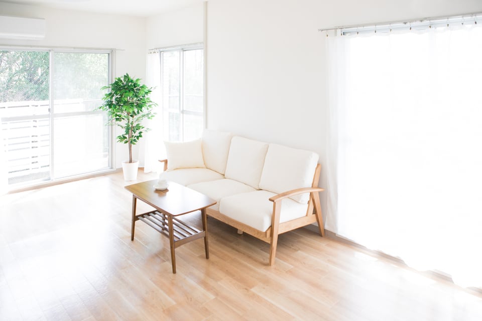 採光に優れた妻側住戸