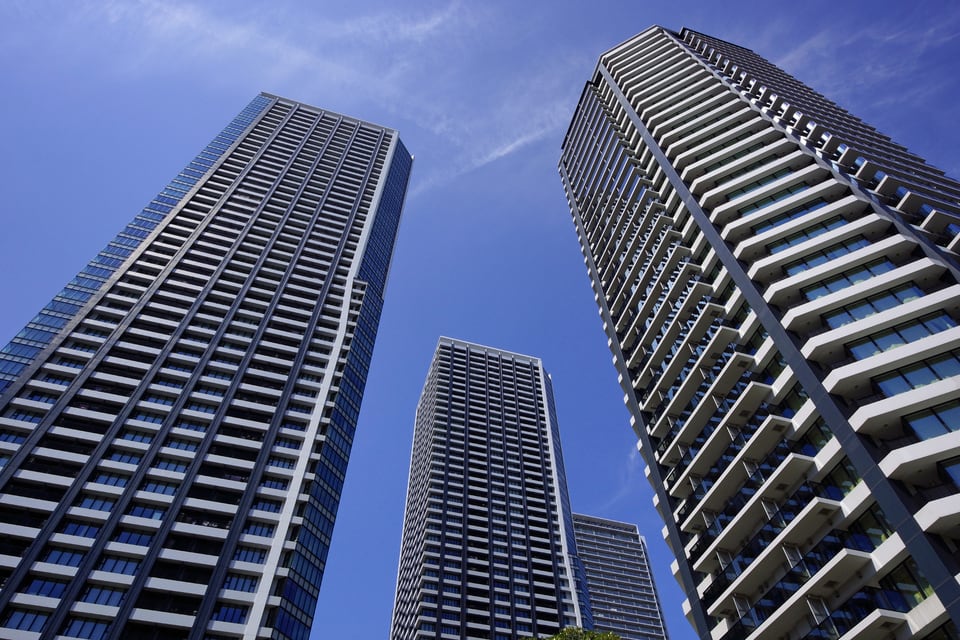都市再生住宅で建築されたマンション