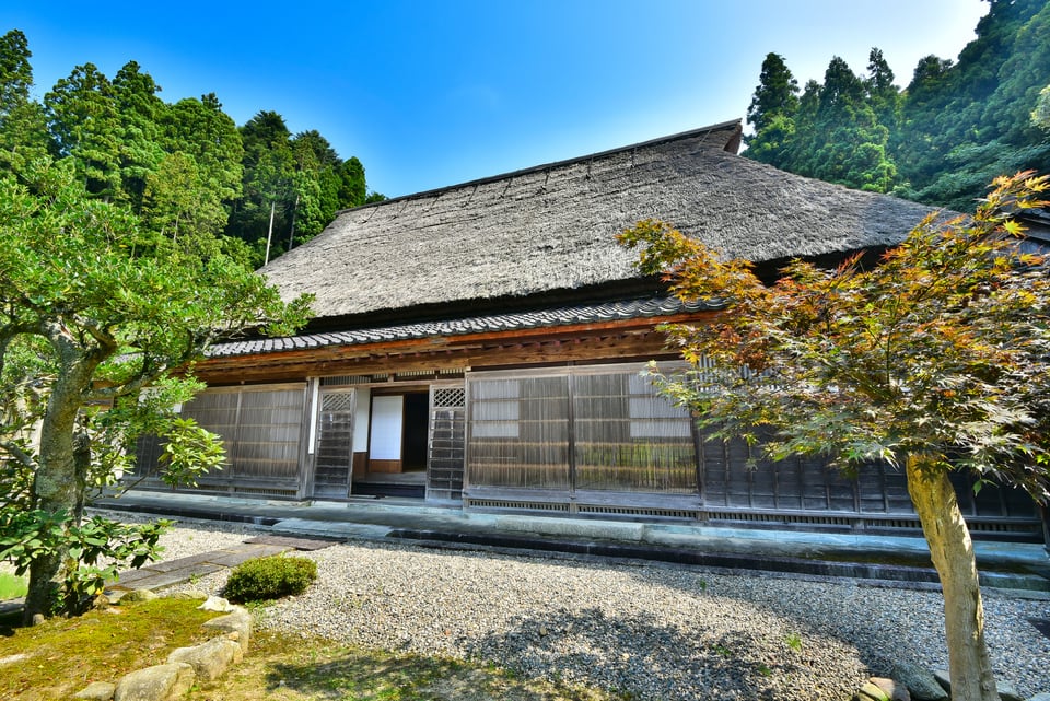 日本古来の家に多くみられる下屋