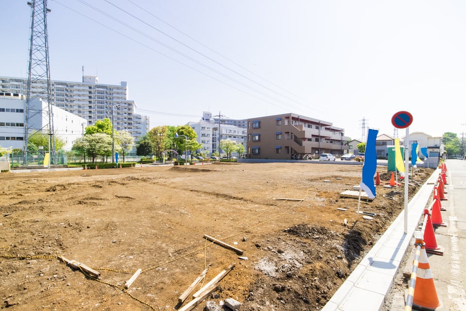 宅地建物取引業者によって売買された土地