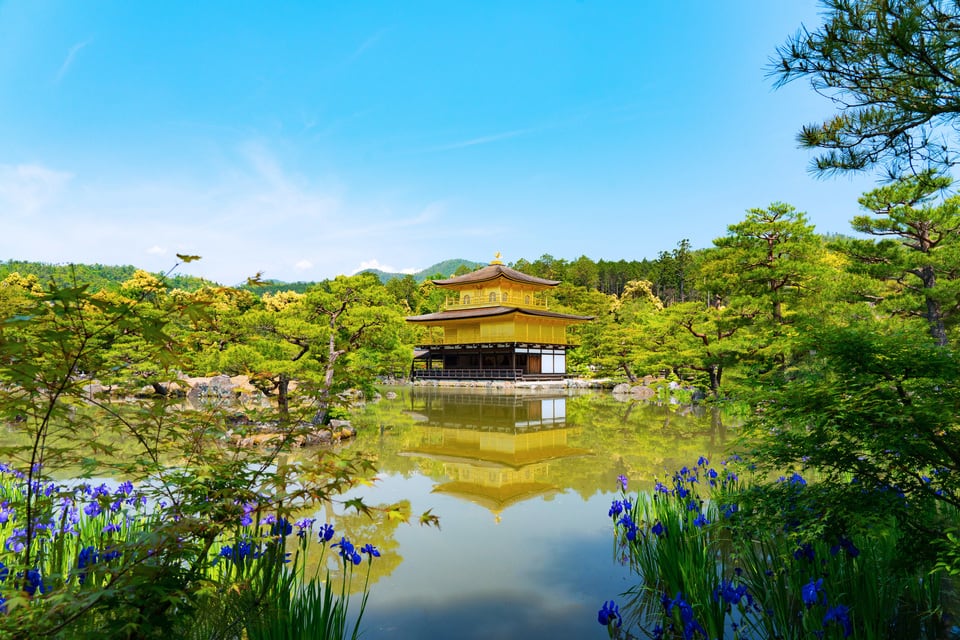 金閣寺も歴史的風土特別保存地区に含まれる