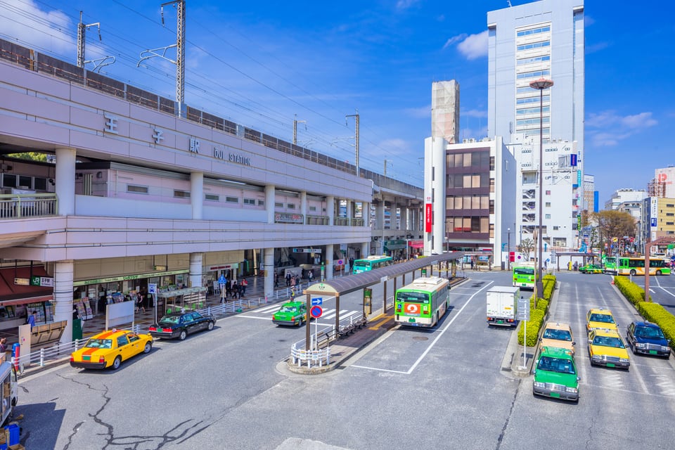 準防火地域に指定される駅前