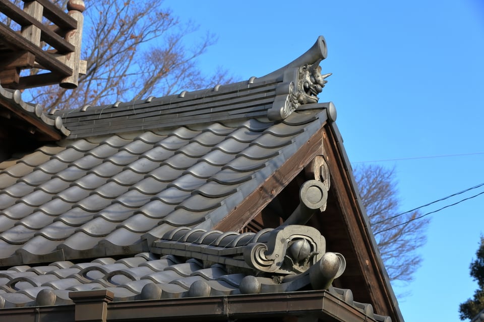 雨仕舞いを取り入れている日本家屋の屋根