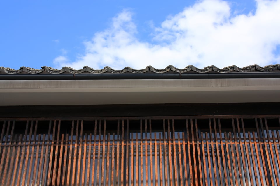 日本家屋の軒