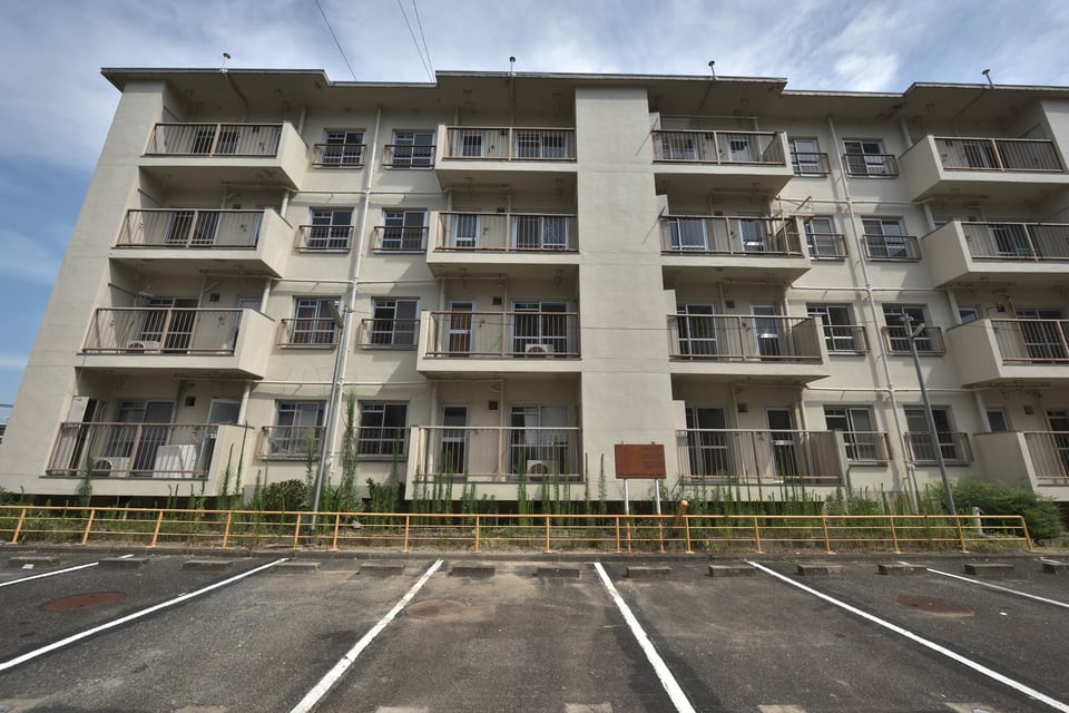 1960年代の公共住宅に多く見られる階段室型