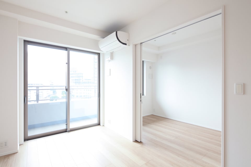 採光と風通しに優れているハーフリビング型の間取り