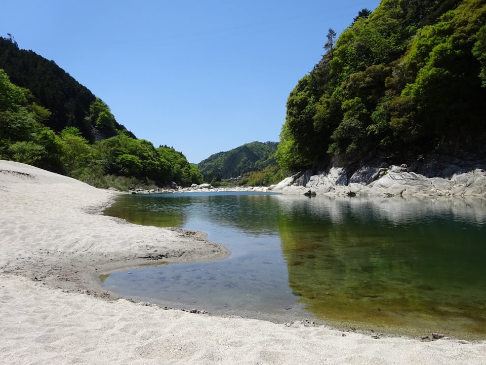 荒目砂の種類の一つである川砂