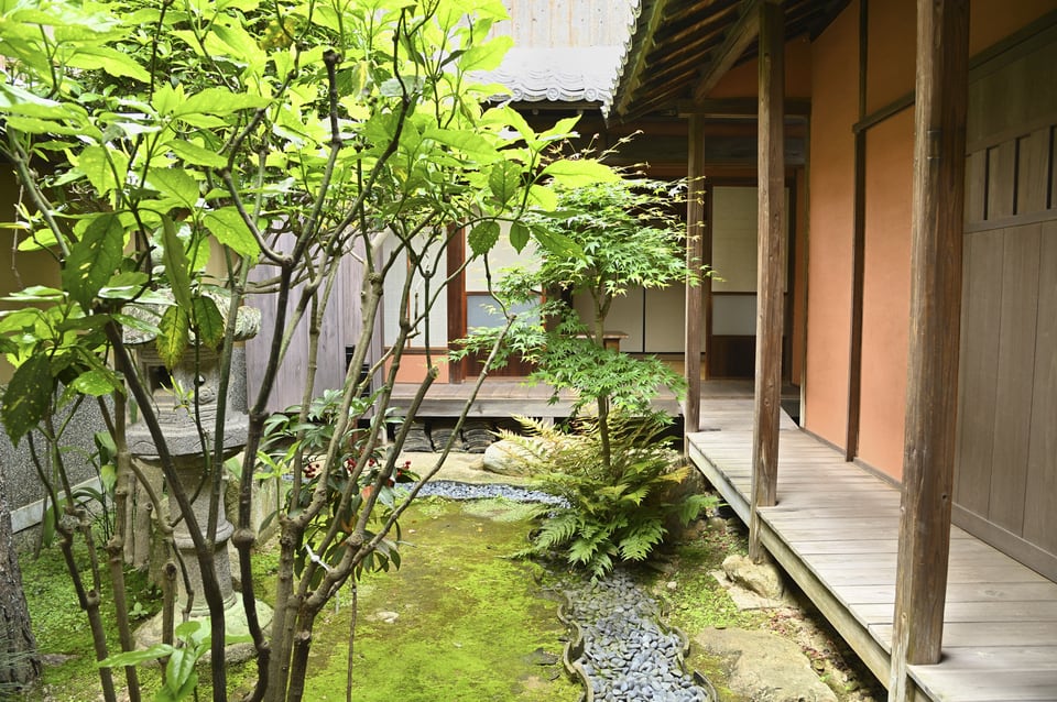 リラックス効果もある室内庭園
