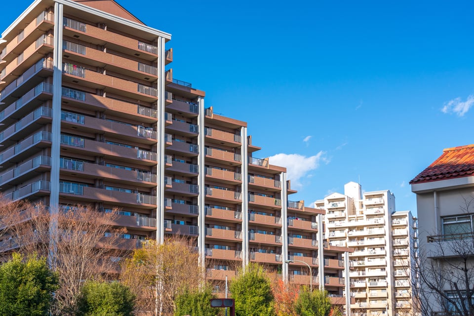 所在階によって暮らし心地が異なるマンション
