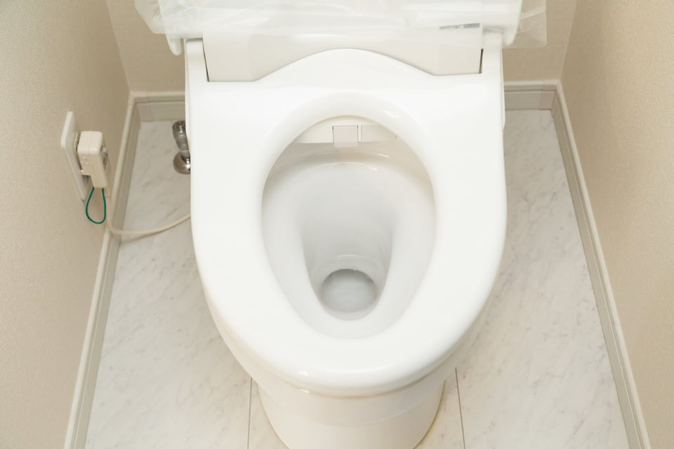封水切れとは便器内の封水がなくなること