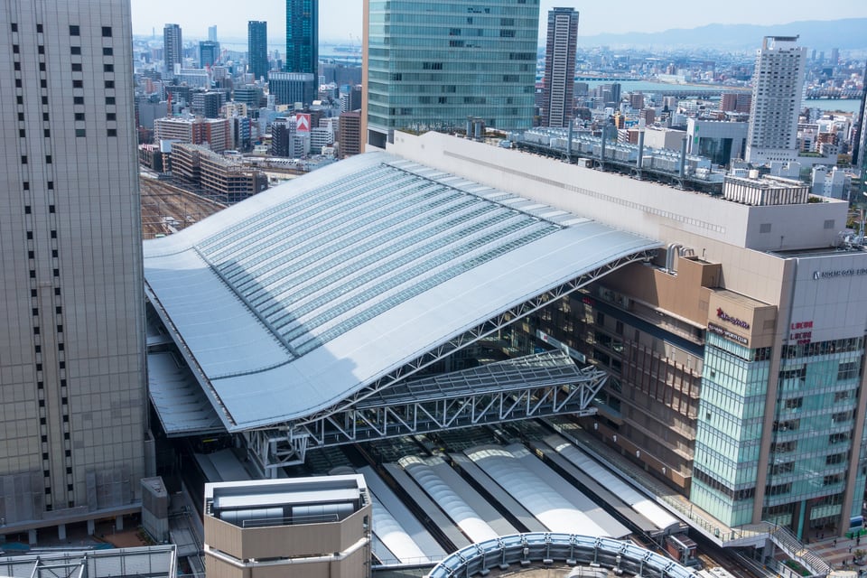 複数路線利用可能なターミナル駅