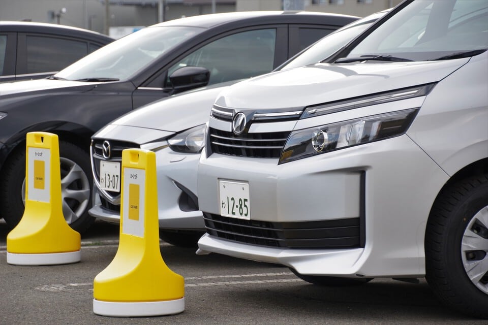 マイカーのように利用できるカーシェア付物件の駐車場