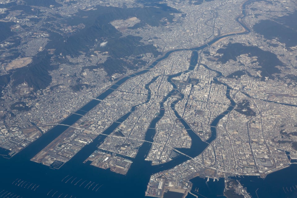 デルタ性低地は河川流域に見られることが多い