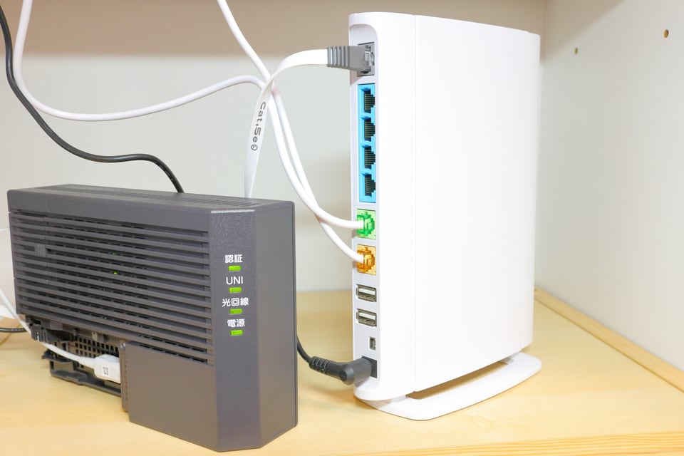 ネット専用回線に必要なルーターとモデム