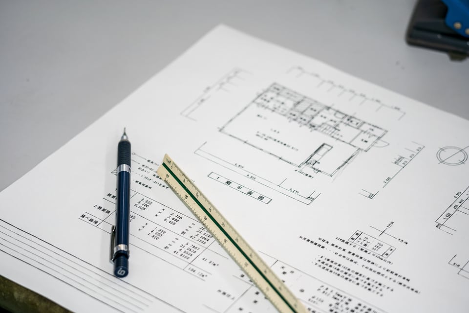 建築確認申請に提出する設計図