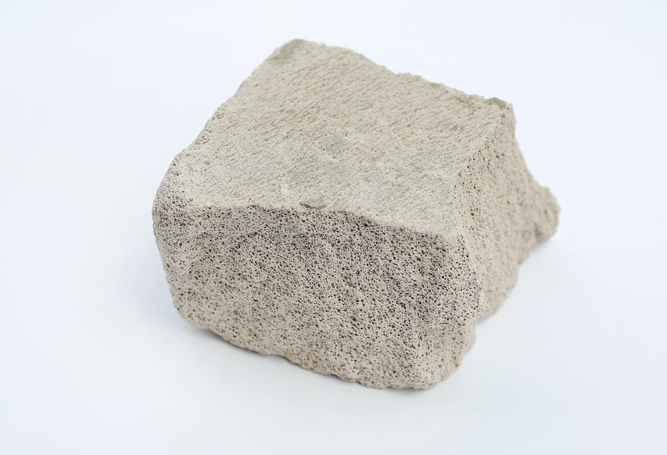 サーモコンクリートで作られたブロック